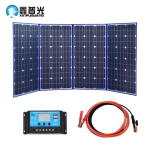 Wholesale mobile phone batteries: Monocrystalline Flexible Solar Panel 320W for RV Camping Travling Out Door Solar Charger