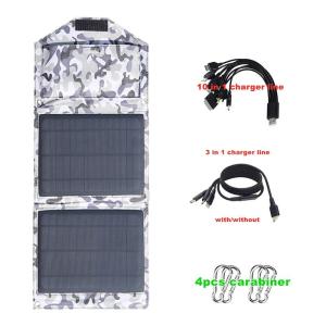 Wholesale outdoor camping: 14w 7v Portable Battery Charger Easy To Carry for Hiking Climbing Outdoor Camping Equipment