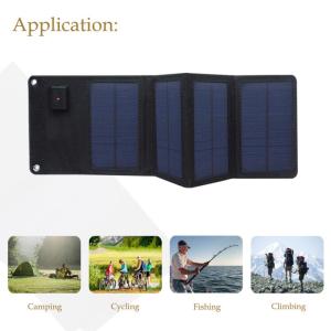 Wholesale mobile phone charger: 5V/7W Fold Able Solar Charger with USB for Mobile Phone and Laptop