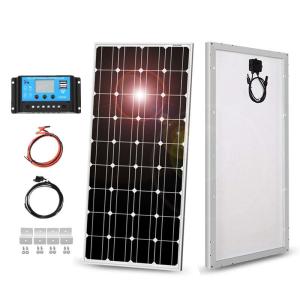 Wholesale agriculture equipment: 18V 200W Solar Panel System  Mono Caravan Camping Home Battery Charging Power