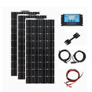 Wholesale a 1 board: 300W 18V Mono Silicon Flexible Solar Panels  Solar Controller for Camping & RV & Boat Home