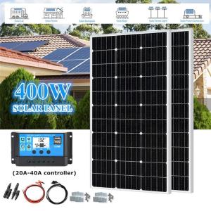 Wholesale lead acid battery system: 400W 18V Mono Solar Panel for Battery Charging Boat Caravan RV and Any Other Off Grid Applications