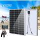 Tempered Glass 100W Solar Panel Kit Battery Charger 10A /20A/30A