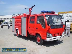 Wholesale vehicle transport trailer: N-Series NQR NPR ISUZU Fire Fighting Truck 3000L for Fire Extinguishing