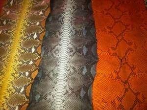 Python Skin(id:7037554). Buy Italy python, skin, genuine leather - EC21