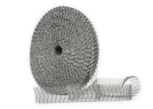 Wholesale wire mesh filters: AISI 316 3.8mm Knitted Wire Mesh / Gas Liquid Mesh Filter for USA Thermal Insulation Material