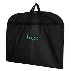 Wholesale laminated non woven bag: Storage Travel Hanging Suit Garment Bag PEVA Foldable Dustproof 110x60cm
