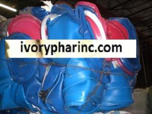 Wholesale polyethylene: High Density Polyethylene (HDPE) Drum Scrap for Sale, Bale, Blue Regrind