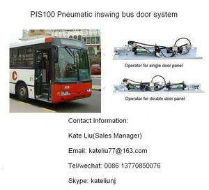 Wholesale Bus Parts: Pneumatic Inswing Bus Door System for City Bus(PIS100)