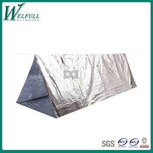 Wholesale army tent: Outdoor Camping Emergency Tent Survival Rescue Insulation Curtain Life-saving Tent Mat 213*92CM Mili