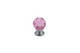 Sparkly Glass Knob Colorful Crystal Glass Pumpkin Style Knobs for Kitchen