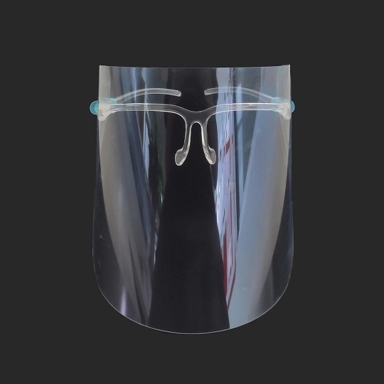 Cheap Face Shield with Glasses Frame Industrial Protective Sun Anti Fog Face Shield