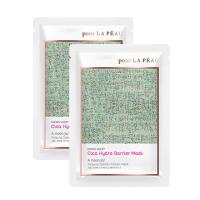 Pour LA PEAU Cica Hydra Barrier Mask, Soothing Care, Revitalizing, Purifying,Hydrating 25g X 10sheet 2