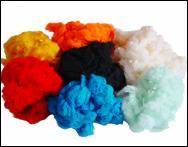 Wholesale recycled fiber: Virgin or Recycle Dope Dye Color Polyester Staple Fiber