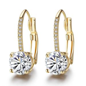 Wholesale women jewelry: 2023Hot Sale Women's Diamond Earrings Designer Original High Jewelry Women's Earrings