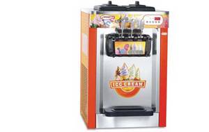 Wholesale kernel shell: Three Flavors Color Painting Ice Cream Machine Prices