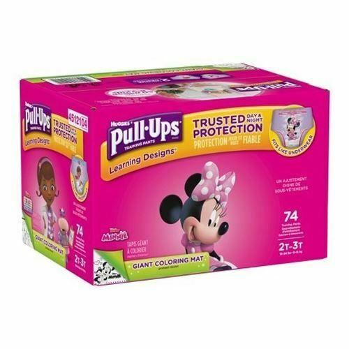 Huggies Pull Ups Girls Learning Designs Training Pants Giga Pack 2t 3t 74 Countid11582360 