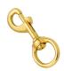 Horshi Custom Solid Brass Trigger Swivel Snap Hook Wholesale Swivel Bolt Snap Hooks Metal Snap Hooks