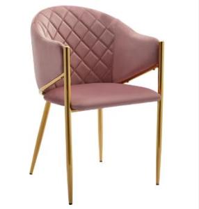 Wholesale kitchen and dining room: Hotel Bar Home Office Pink Blue Velvet Kitchen Chairs Dining Room Furniture Dining Chair