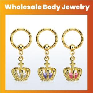 Wholesale element: Wholesale Closure Rings with Dangling Elements | Acha