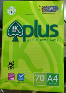 Wholesale 70gsm paper: IK Plus Multi Purpose Copy Paper A4 80GSM/75GSM/70GSM