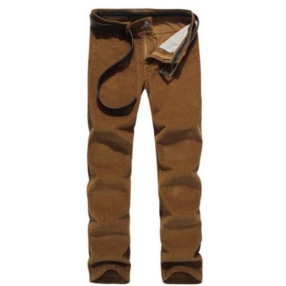 Latest Design Fashion 100 Cotton Business Casual Mens Corduroy