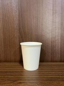 Wholesale paper cups: Biodegradable Disposable Coffee Paper Cup 8oz Single Wall Customizable, PE Coated