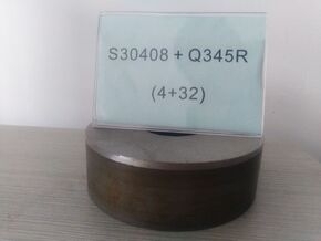 Wholesale 904l plate: Explosion Cladding Metal Material Q345R+SS30408