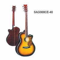 Acoustic Guitar,With EQ(SAG068CE-40)