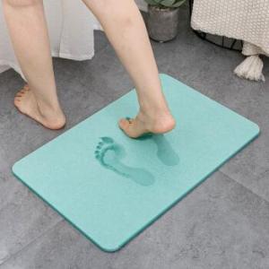 Wholesale diatomaceous earth: Water Absorbent Dast Dry Diatomite Bath Mat