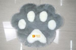 Wholesale bathroom mat: Cute Furry Cat Paw Area Rug