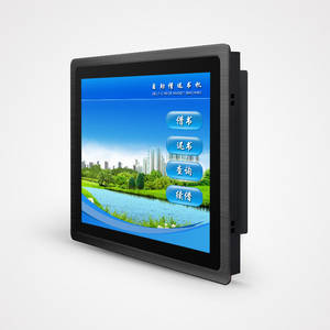 Wholesale vga adapter: All-in-one Tablet PC Capacitive / Resistive Touch Fanless Industrial Panel PC