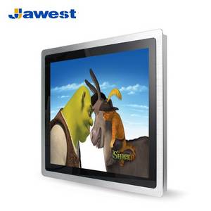 Wholesale industrial touch screen pc: HD Full Flat Screen TFT Industrial Panel PC Touch Screen