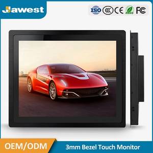 Wholesale high brightness lcd: High Brightness Embedded 22 Inch Industrial Touch Screen Panel Mount LCD Monitor