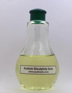 Wholesale fruit powder: Sodium Bisulphite Solution.
