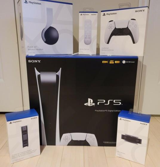 Latest Sony PS5 Original 1TB 2TB Console PS5PRO 1TB Seal, 15 GAMES & 2 ...