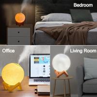 3D Globe Lamp Humidifier, Globe 880ml Humidifier 3 Colors USB LED Globe Light Night Light OEM/ODM 6