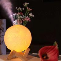 3D Globe Lamp Humidifier, Globe 880ml Humidifier 3 Colors USB LED Globe Light Night Light OEM/ODM