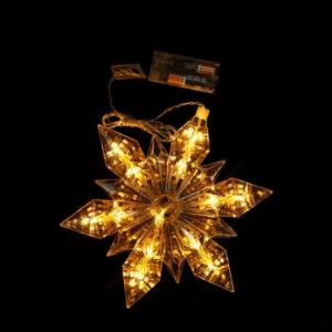Wholesale festival decoration light: Hexagonal Snowflake LED Light