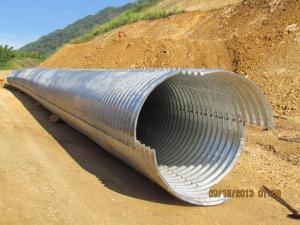 Wholesale galvanized steel pipes: Galvanized Corrugated Steel Culvert Pipe