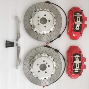 Wholesale metal rubber hose tube: JKV6 Red Caliper 6 Pot Brake Kit 380*34mm Disc for Toyota Crown Road Front Wheel