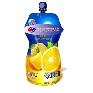 Wholesale juice pouch: China Manufacturer Customized Flexible Stand Up Spout Pouch for Juice Liquid Beverage