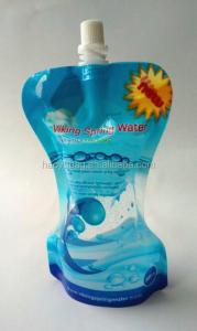 Wholesale drink: Custom Logo Printed Packaging Stand Up Spout Pouch for Juice Energy Drinks Beverage