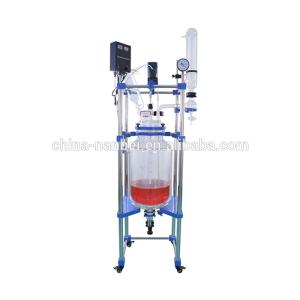 Wholesale lab chemical: Lab Vacuum Pharmaceutical Jacketed Glass Chemical Reactor