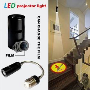 Wholesale e27 energy saving lamp: LED Logo Projector Light,Custom Logo Available!
