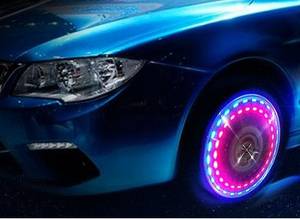 Wholesale car wrap: Super Waterproof Solar Car LED Wheel Light 2015