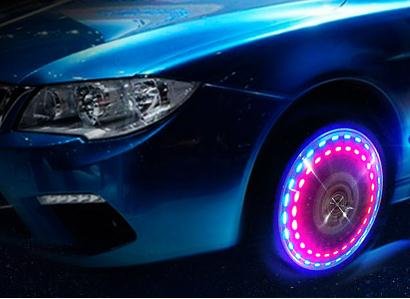 Super Waterproof Solar Car LED Wheel Light 2015