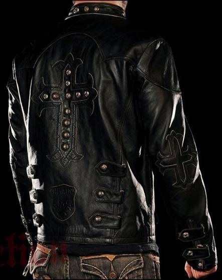 Affliction Clothing - Men's Silent Leather Jacket in Black from Jesse ...