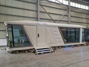 Wholesale service and equipement: Economic Prefab Capsule House Mobile Tiny Modular Houses with Steel Structure Frame Customized Prefa