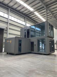 Wholesale room: Luxury Double Capsule House Modern Modular House with Two Layers Capsule Container House Cafe Room